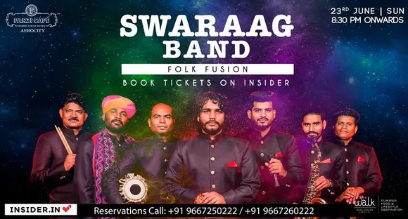 Swaraag Band at Farzi Cafe, Aerocity