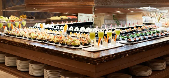 A Professional Buffet Setup