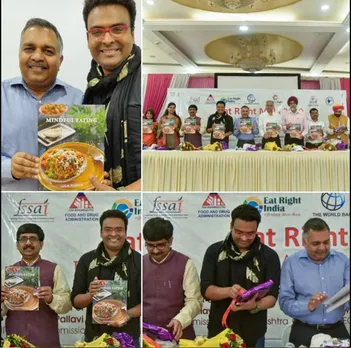 Chef Varun Inamdar supported 'Fit India' movement with a book