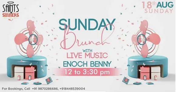 Sunday Brunch with Enoch Benny at Saints N Sinners