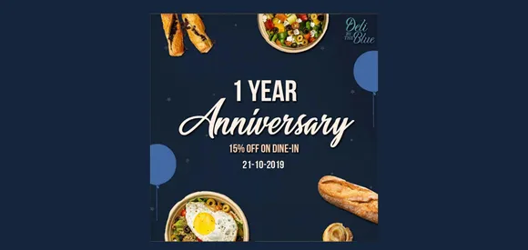 Deli  By The Blue Commemorates Its 1st Anniversary With Fantastic  Offers!