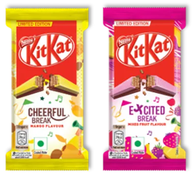 KITKAT launches Moodbreaks range with multi-colour KITKAT fingers in fruity flavours