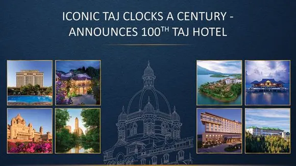Iconic Taj Clocks a Century – Announces 100th Taj Hotel