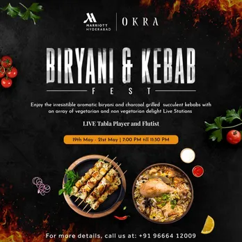 A flavourful experience Aromatic Biryani & Succulent Kebabs at Hyderabad Marriott