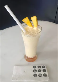 Mango Fiesta special at Cha Bar, Apeejay Oxford Bookstores Private Limited