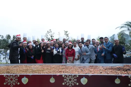 Courtyard By Marriott Shillong  Basked in the Yuletide Spirit with their First Cake Mixing Ceremony