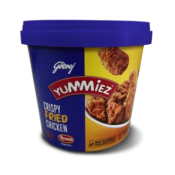 Godrej Yummiez pioneers a new category of ‘At-Home Fried Chicken’ with the introduction of Ready-to-Cook 'Yummiez Crispy Fried Chicken', allowing for quick preparation within minutes