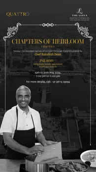 A Culinary Crossroad by Chef Bakshish Dean At The Leela Bhartiya City
