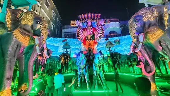 Durga Puja 2024, North 24 Parganas, Basarast, বারাসত, উত্তর ২৪ পরগনা, দুর্গাপুজো ২০২৪