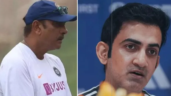 Ravi Shashtri, Gautam Gambhir, রবি শাস্ত্রী, গৌতম গম্ভীর,