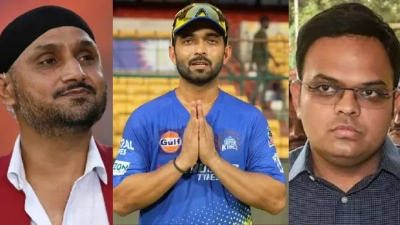 Harbhajan Singh Ajinkya Rahane BCCI