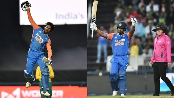 Tilak Varma Sanju Samson century 