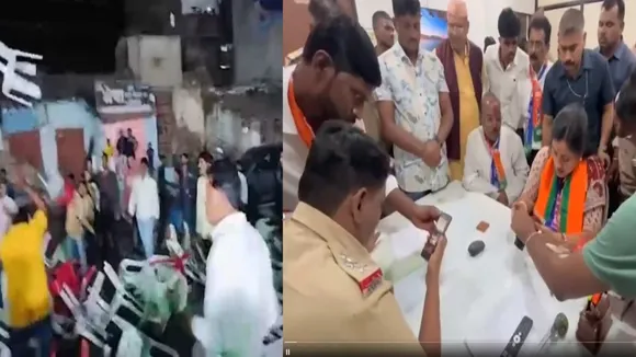 Attacked On BJP Leader Navneet Rana: