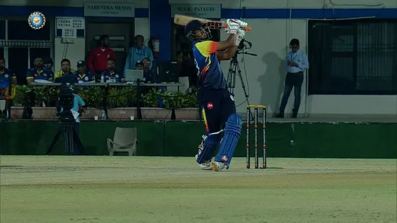 Urvil Patel century
