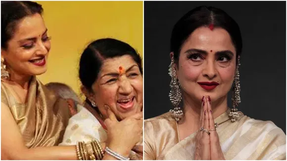 rekha- lata mangeshkar