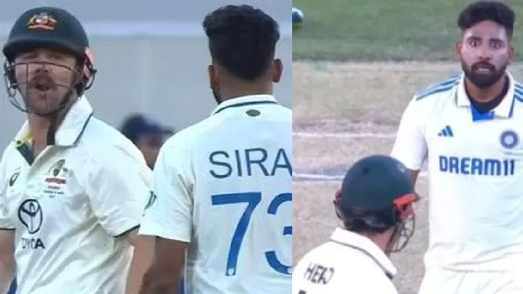 Mohammed Siraj vs Travis Head