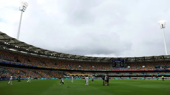 Brisbane test weather