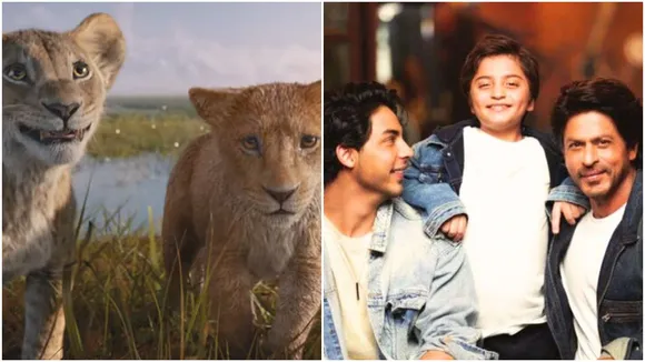 srk- mufasa the lion king