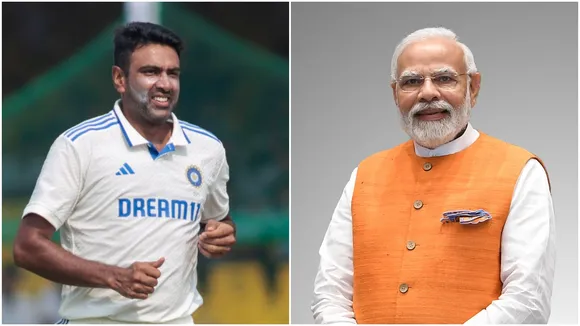Ashwin, Modi, অশ্বিন, মোদী