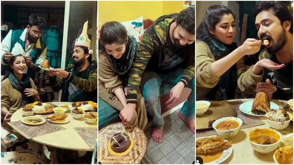 Rubel Das And Sweta Bhattacharya: রুবেল-শ্বেতার বিবাহ অভিযান একপ্রকার শুরু। বন্ধুর বাড়িতে জমিয়ে আইবুড়ো ভাত খেলেন হবু দম্পতি। 