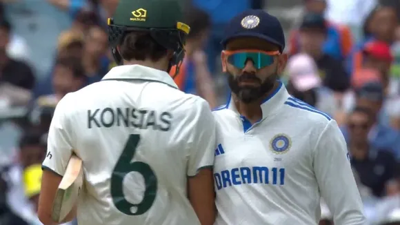 Konstas vs Kohli
