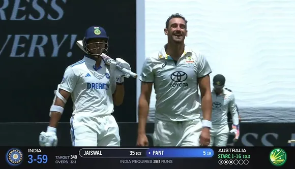 Mitchell Starc Yashsvi Jaiswal