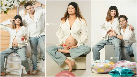Rupsa Baby Bump Shoot : হবু বাবা সায়নদীপের সঙ্গে মেটারনিটি ফটোশ্যুটে মাত দিলেন অভিনেত্রী রূপসা চট্টোপাধ্যায়। সোশ্যাল মিডিয়ায় শেয়ার করলেন খোদ অভিনেত্রী। 