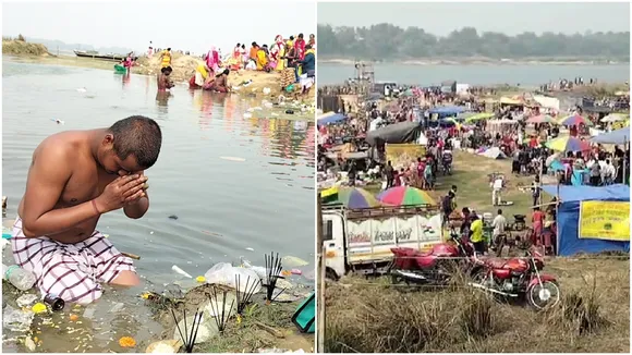Telkupi Gaya Ghat Tarpana,Purba Bardhaman News, Jamalpur, Adivasi Marang Buru, Telkupi Gaya Ghat,west bengal news,তেলকুপি গয়া ঘাট, আদিবাসীদের তর্পন