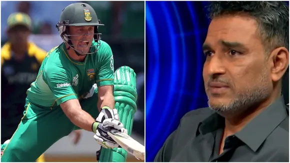De Villiers-Sanjay Manjrekar: এবি ডি ভিলিয়ার্স ও সঞ্জয় মঞ্জরেকর