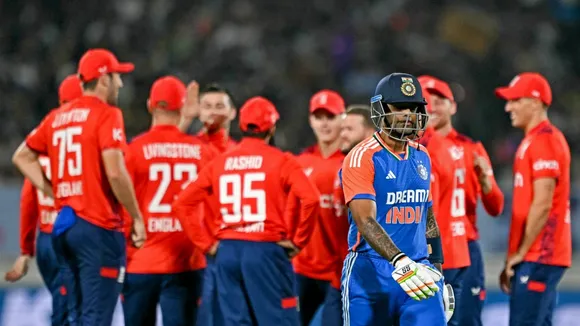England beats India
