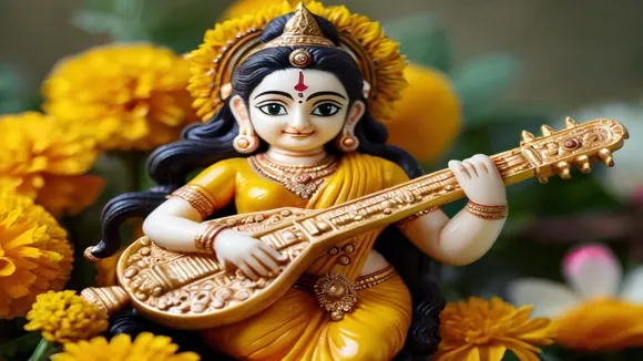 saraswati puja 2025