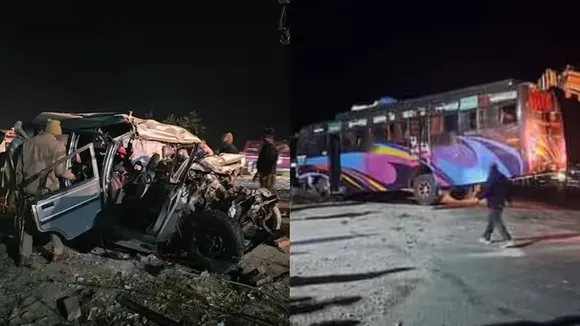10 people died in bolero bus crash on prayagraj mirzapur highway