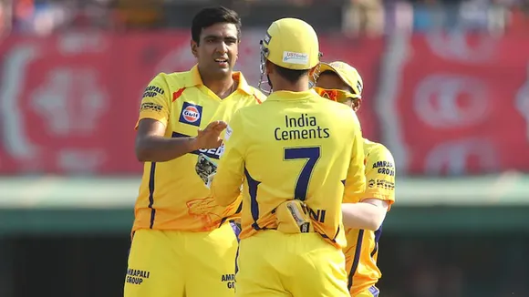 R Ashwin-MS Dhoni: সিএসকের জার্সিতে অশ্বিন ও ধোনি