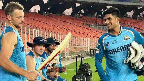 Gujrat Titans: অনুশীলনের সময় গুজরাট টাইটানসের খেলোয়াড়রা
