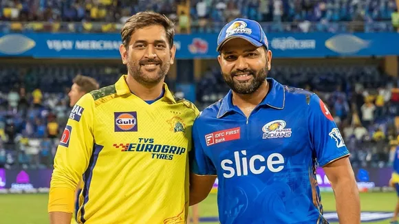 MS Dhoni and Rohit Sharma