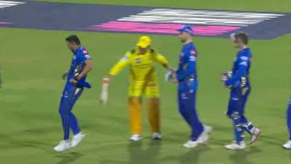 MS Dhoni and Deepak Chahar
