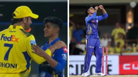 Dhoni-Vignesh Puthur: রবিবার সিএসকে বনাম এমআই ম্যাচের পর এমএস ধোনি ও ভিগনেশ পুথুর