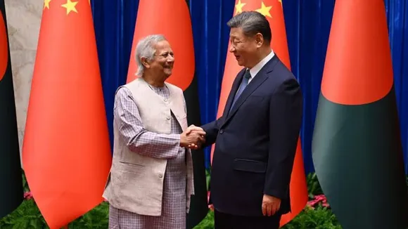 Bangladesh Muhammad Yunus China Visit:  with mangoes and jackfruit  