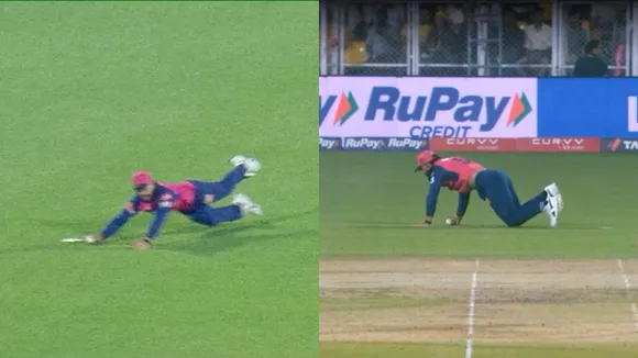 Riyan Parag Catch