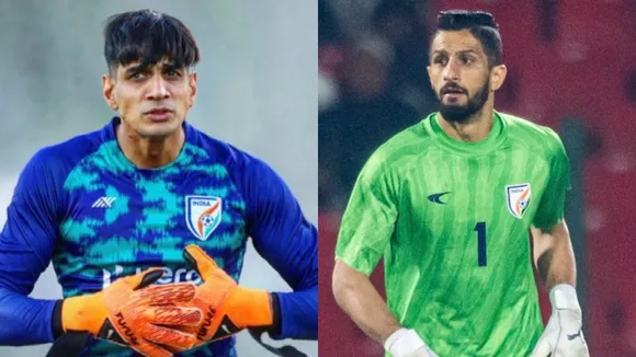Gurpreet Singh Sandhu and Vishal Kaith