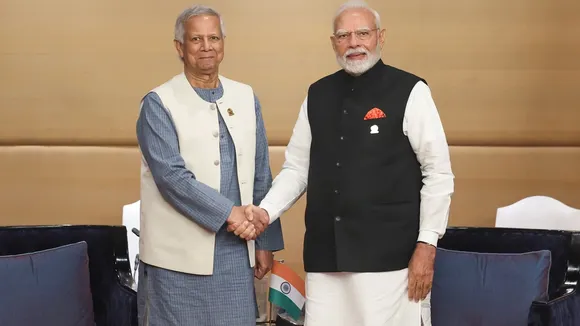 PM Modi-Yunus Meeting