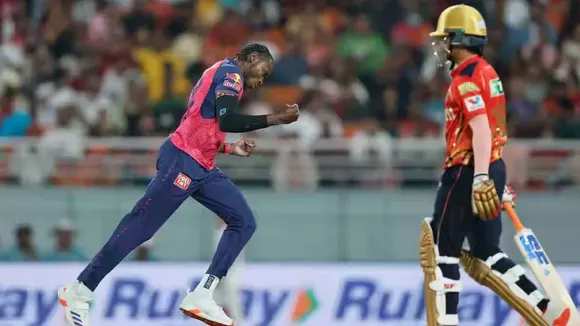 Punjab Kings vs Rajasthan Royals: পঞ্জাব কিংস এবং রাজস্থান রয়্যালস ম্যাচের একটি দৃশ্য