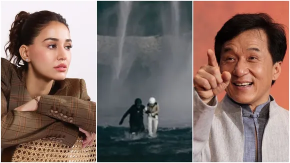 Disha patani said jackie chan was with her during bad weather