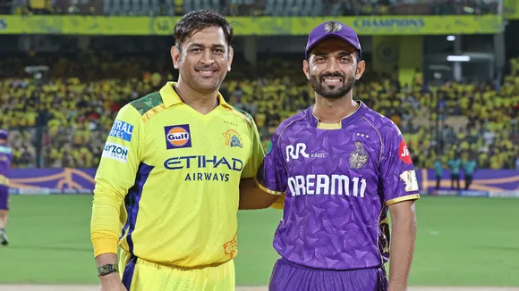 MS Dhoni and Ajinkya Rahane, KKR vs CSK Highlights