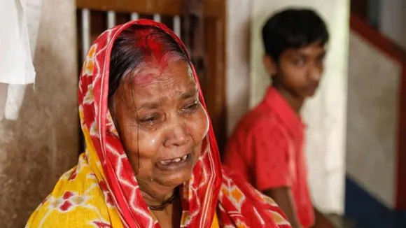 protests against waqf law at bengals murshidabad, ওয়াকফ সংশোধনী আইনের প্রতিবাদ মুর্শিদাবাদে