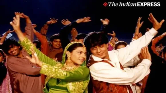 shah rukh khan and kajol DDLJ movie bronze statue on London 