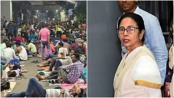 Jobless Protest In karunamoyee Kolkata 