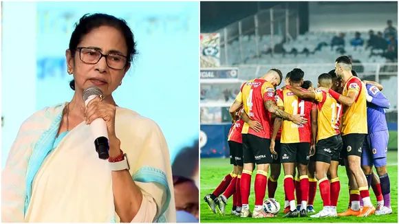 Mamata Criticizes East Bengal: শতবর্ষে ইস্টবেঙ্গল নামে সেই তথ্যচিত্রের উদ্বোধনে এদিন রবীন্দ্র সদনে আসেন মুখ্যমন্ত্রী