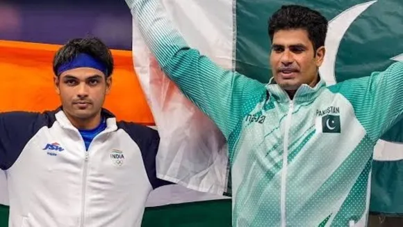 Neeraj Chopra and Arshad Nadeem