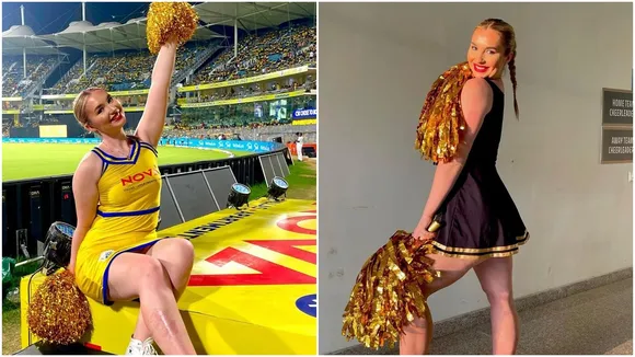 Molly Sunrisers Hyderabad: সানরাইজার্স হায়দরাবাদের চিয়ারলিডার মলি শুধু IPL-এ নয়, বরং বিশ্বের অন্যান্য অনেক লিগেও কাজ করেছেন